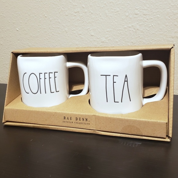 Rae Dunn Other - Rae Dunn COFFEE & TEA Mug Set Rae Dunn Other - Rae Dunn COFFEE & TEA Mug Set